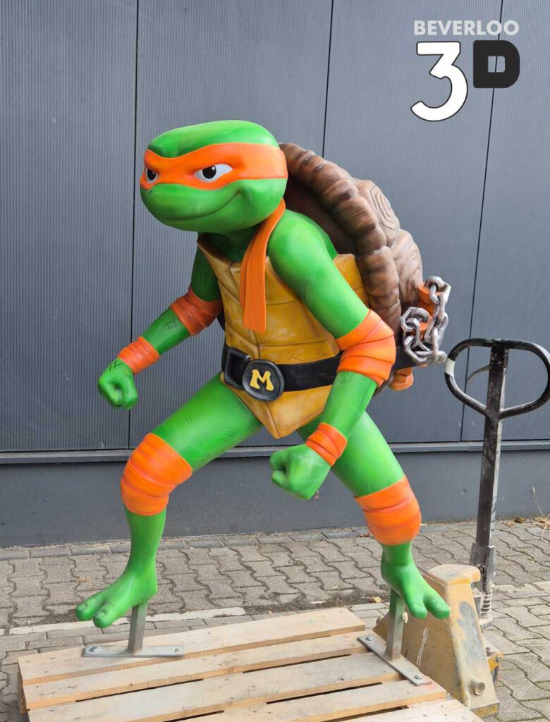 Material: Polyester. Größe: 150 cm Auftraggeber: Nickelodeon Standort: Gdansk (Polen)